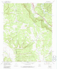 Rowe New Mexico Historical topographic map, 1:24000 scale, 7.5 X 7.5 Minute, Year 1966