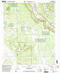 Rowe New Mexico Historical topographic map, 1:24000 scale, 7.5 X 7.5 Minute, Year 2002