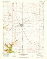 Roy New Mexico Historical topographic map, 1:24000 scale, 7.5 X 7.5 Minute, Year 1974