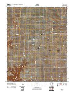 Roy New Mexico Historical topographic map, 1:24000 scale, 7.5 X 7.5 Minute, Year 2010