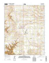 Roy New Mexico Historical topographic map, 1:24000 scale, 7.5 X 7.5 Minute, Year 2013