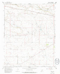Royce New Mexico Historical topographic map, 1:24000 scale, 7.5 X 7.5 Minute, Year 1966
