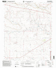 Royce New Mexico Historical topographic map, 1:24000 scale, 7.5 X 7.5 Minute, Year 1998