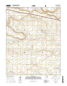 Royce New Mexico Current topographic map, 1:24000 scale, 7.5 X 7.5 Minute, Year 2017