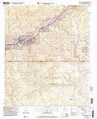 Ruidoso Downs New Mexico Historical topographic map, 1:24000 scale, 7.5 X 7.5 Minute, Year 2004