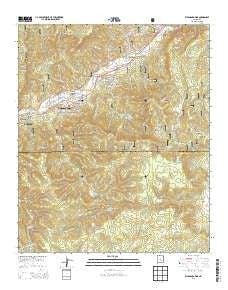 Ruidoso Downs New Mexico Current topographic map, 1:24000 scale, 7.5 X 7.5 Minute, Year 2013
