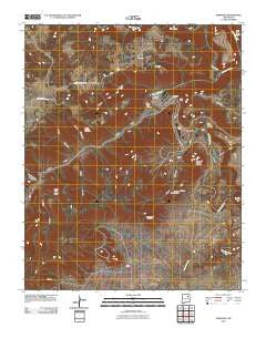 Sabinoso New Mexico Historical topographic map, 1:24000 scale, 7.5 X 7.5 Minute, Year 2010