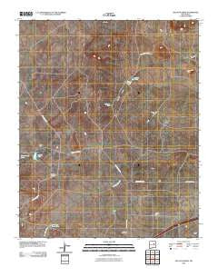 Sacaton Draw New Mexico Historical topographic map, 1:24000 scale, 7.5 X 7.5 Minute, Year 2010