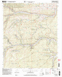 Sacramento New Mexico Historical topographic map, 1:24000 scale, 7.5 X 7.5 Minute, Year 2004
