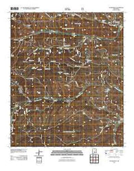 Sacramento New Mexico Historical topographic map, 1:24000 scale, 7.5 X 7.5 Minute, Year 2011