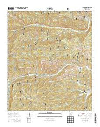 Sacramento New Mexico Historical topographic map, 1:24000 scale, 7.5 X 7.5 Minute, Year 2013