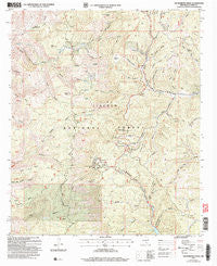 Sacramento Peak New Mexico Historical topographic map, 1:24000 scale, 7.5 X 7.5 Minute, Year 2004