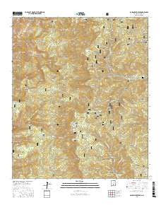 Sacramento Peak New Mexico Current topographic map, 1:24000 scale, 7.5 X 7.5 Minute, Year 2017