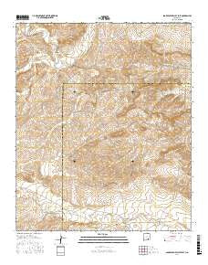 Sagebrush Valley East New Mexico Current topographic map, 1:24000 scale, 7.5 X 7.5 Minute, Year 2017