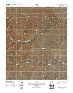 Sagebrush Valley West New Mexico Historical topographic map, 1:24000 scale, 7.5 X 7.5 Minute, Year 2010