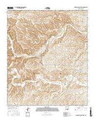 Sagebrush Valley West New Mexico Current topographic map, 1:24000 scale, 7.5 X 7.5 Minute, Year 2017