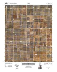 Saint Vrain New Mexico Historical topographic map, 1:24000 scale, 7.5 X 7.5 Minute, Year 2010