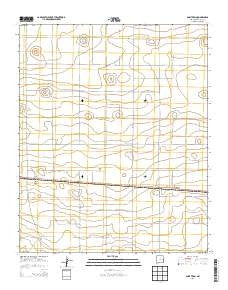 Saint Vrain New Mexico Historical topographic map, 1:24000 scale, 7.5 X 7.5 Minute, Year 2013