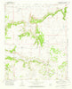 Salazar Canyon New Mexico Historical topographic map, 1:24000 scale, 7.5 X 7.5 Minute, Year 1972