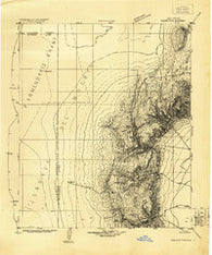 Salinas Peak New Mexico Historical topographic map, 1:125000 scale, 30 X 30 Minute, Year 1916