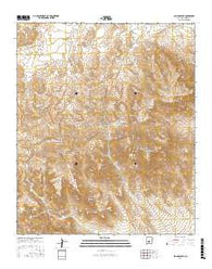 Salinas Peak New Mexico Current topographic map, 1:24000 scale, 7.5 X 7.5 Minute, Year 2017