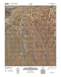 Salinas Peak NW New Mexico Historical topographic map, 1:24000 scale, 7.5 X 7.5 Minute, Year 2010