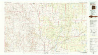 Salt Creek New Mexico Historical topographic map, 1:100000 scale, 30 X 60 Minute, Year 1979