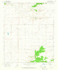 Salt Lake New Mexico Historical topographic map, 1:24000 scale, 7.5 X 7.5 Minute, Year 1964