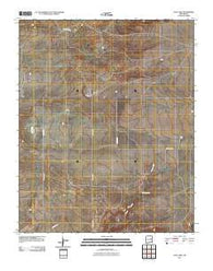 Salt Lake New Mexico Historical topographic map, 1:24000 scale, 7.5 X 7.5 Minute, Year 2010