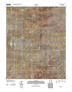 Salt Lake New Mexico Historical topographic map, 1:24000 scale, 7.5 X 7.5 Minute, Year 2010