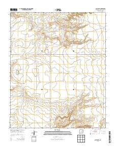 Salt Lake New Mexico Historical topographic map, 1:24000 scale, 7.5 X 7.5 Minute, Year 2013