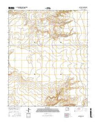 Salt Lake New Mexico Current topographic map, 1:24000 scale, 7.5 X 7.5 Minute, Year 2017