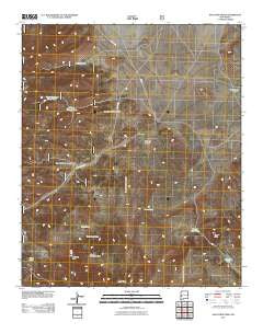 Salvation Peak New Mexico Historical topographic map, 1:24000 scale, 7.5 X 7.5 Minute, Year 2011