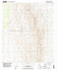 San Andres Peak New Mexico Historical topographic map, 1:24000 scale, 7.5 X 7.5 Minute, Year 1996