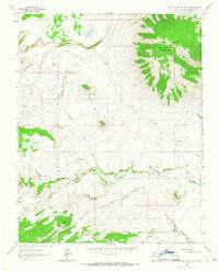San Antonio Mountain New Mexico Historical topographic map, 1:24000 scale, 7.5 X 7.5 Minute, Year 1963