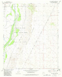 San Antonio SE New Mexico Historical topographic map, 1:24000 scale, 7.5 X 7.5 Minute, Year 1982