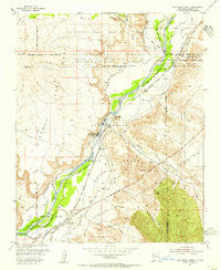 San Felipe Pueblo New Mexico Historical topographic map, 1:24000 scale, 7.5 X 7.5 Minute, Year 1954