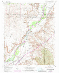 San Felipe Pueblo New Mexico Historical topographic map, 1:24000 scale, 7.5 X 7.5 Minute, Year 1954