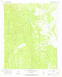 San Geronimo New Mexico Historical topographic map, 1:24000 scale, 7.5 X 7.5 Minute, Year 1961