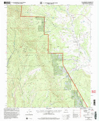 San Geronimo New Mexico Historical topographic map, 1:24000 scale, 7.5 X 7.5 Minute, Year 2002
