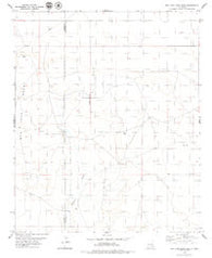 San Juan Mesa East New Mexico Historical topographic map, 1:24000 scale, 7.5 X 7.5 Minute, Year 1979