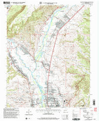 San Juan Pueblo New Mexico Historical topographic map, 1:24000 scale, 7.5 X 7.5 Minute, Year 2002