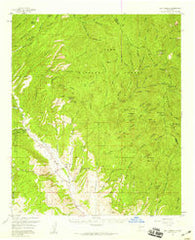 San Lorenzo New Mexico Historical topographic map, 1:62500 scale, 15 X 15 Minute, Year 1956