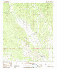 San Lorenzo New Mexico Historical topographic map, 1:24000 scale, 7.5 X 7.5 Minute, Year 1985
