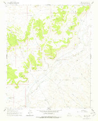 San Luis New Mexico Historical topographic map, 1:24000 scale, 7.5 X 7.5 Minute, Year 1961