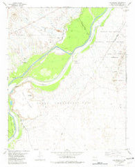 San Marcial New Mexico Historical topographic map, 1:24000 scale, 7.5 X 7.5 Minute, Year 1982