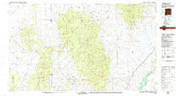 San Mateo Mountains New Mexico Historical topographic map, 1:100000 scale, 30 X 60 Minute, Year 1979