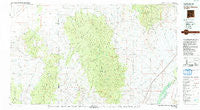 San Mateo Mountains New Mexico Historical topographic map, 1:100000 scale, 30 X 60 Minute, Year 1979
