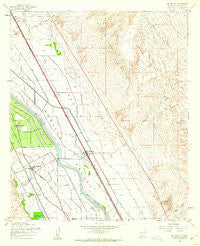 San Miguel New Mexico Historical topographic map, 1:24000 scale, 7.5 X 7.5 Minute, Year 1955