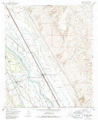 San Miguel New Mexico Historical topographic map, 1:24000 scale, 7.5 X 7.5 Minute, Year 1955